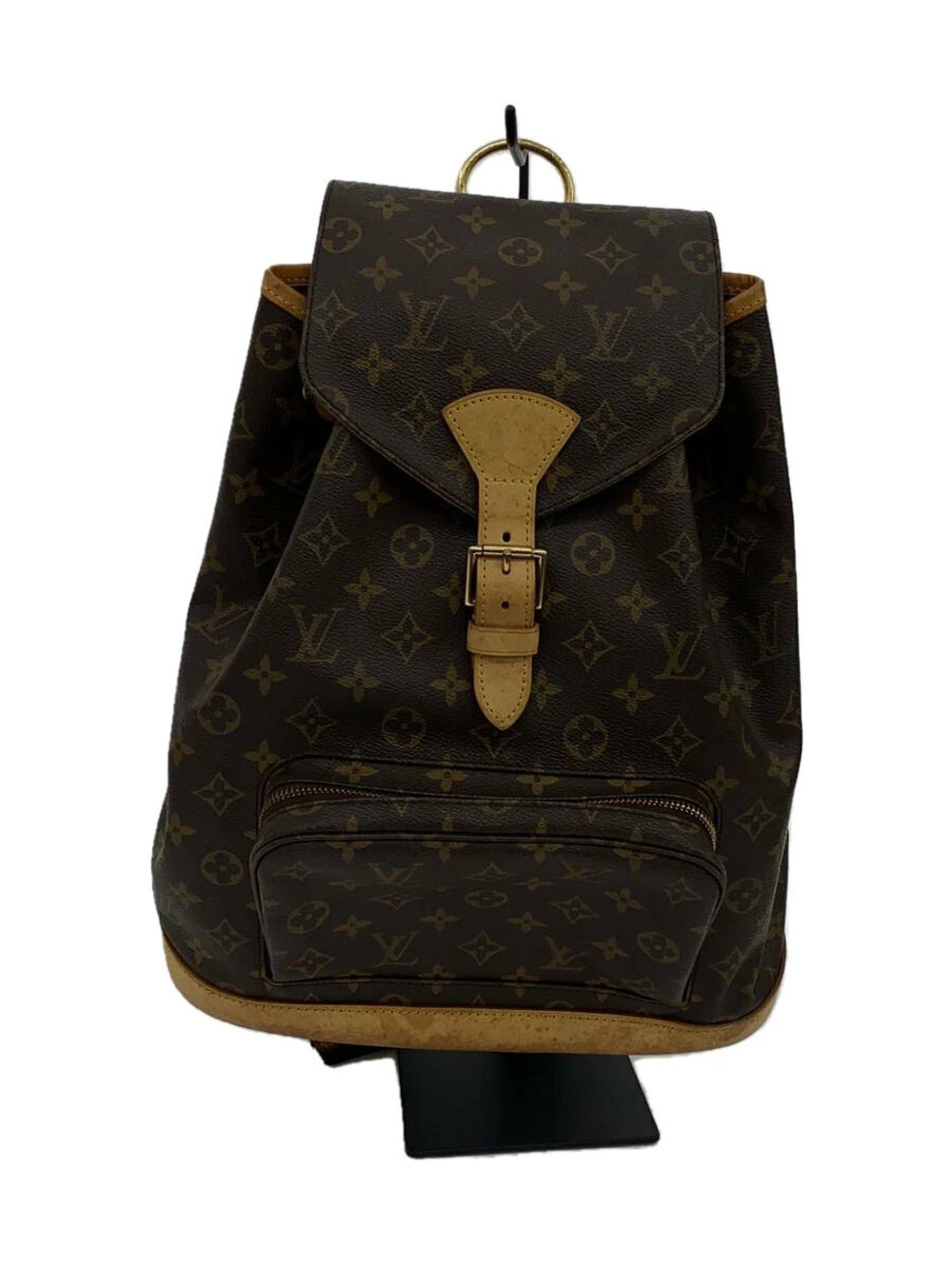 LOUIS VUITTON Montsouris Backpack Monogram Canvas Brown